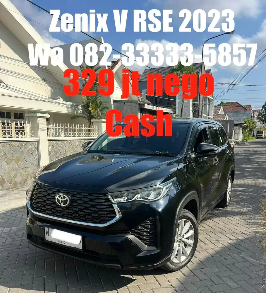 Zenix V RSE non hybrid 2023 (W) tg1 de baru istimewa