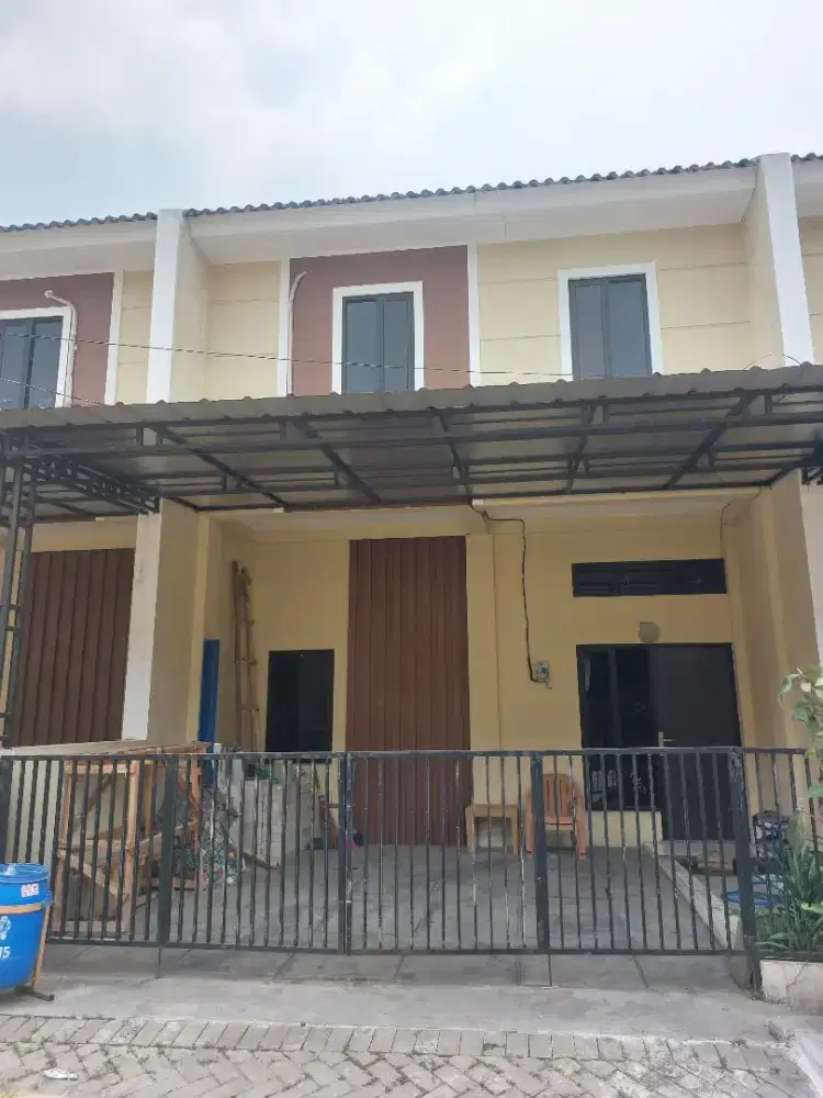 Jual Rumah Townhouse 2 kamar 2 Lantai over kredit bank BSI