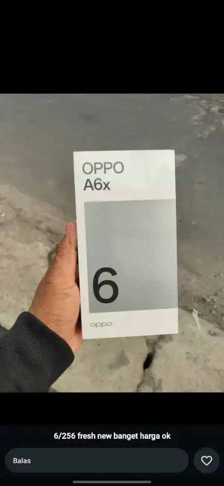 DIJUAL OPPP A6X 6/256 MASIH SEGEL