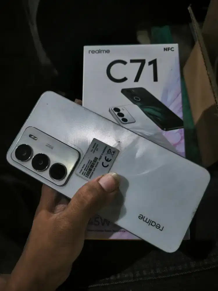 Realme C71 6/128 lengkap