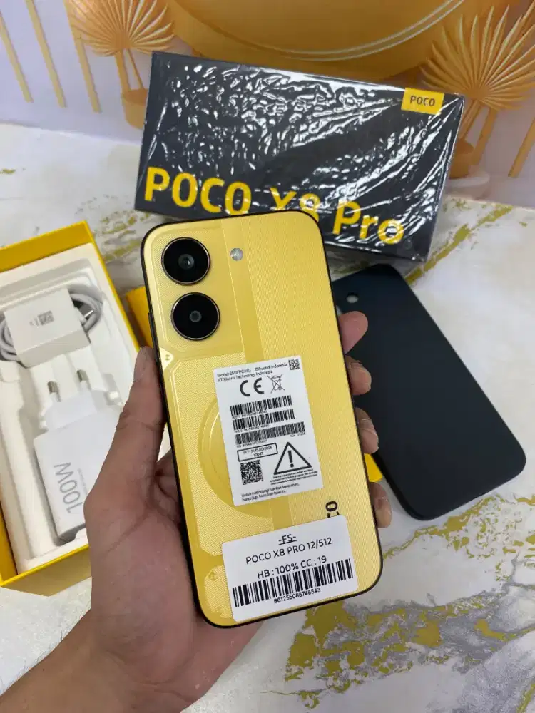 Poco X8 Pro 12/512GB
Warna : Yellow