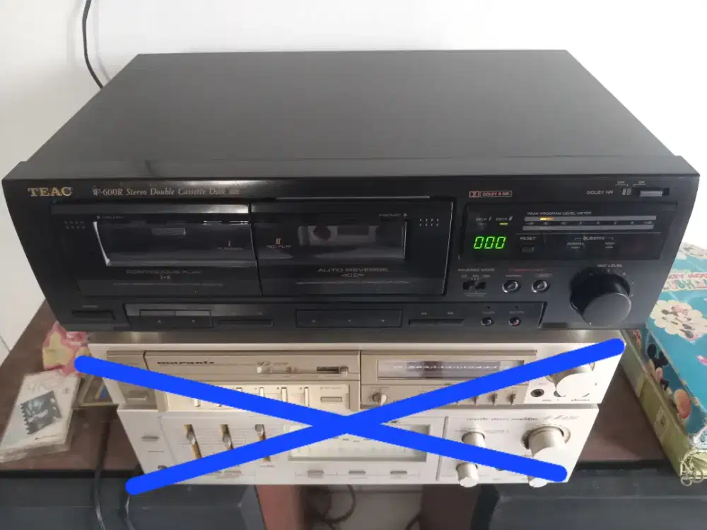 Tape double deck Teac W-600R