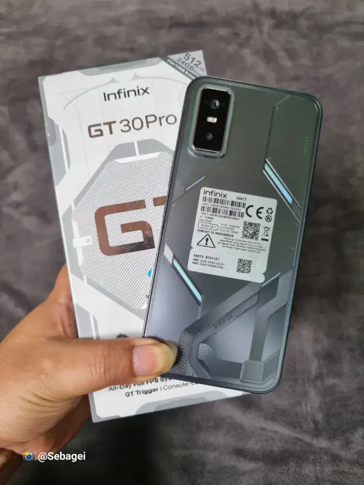 Infinix GT 30 Pro 5G 24GB 12+12/512GB Murah Mulus Parah (Lok Cicaheum)