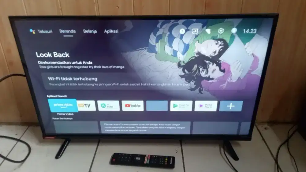 Tv led Changhong Android digital 32inchi likenew
