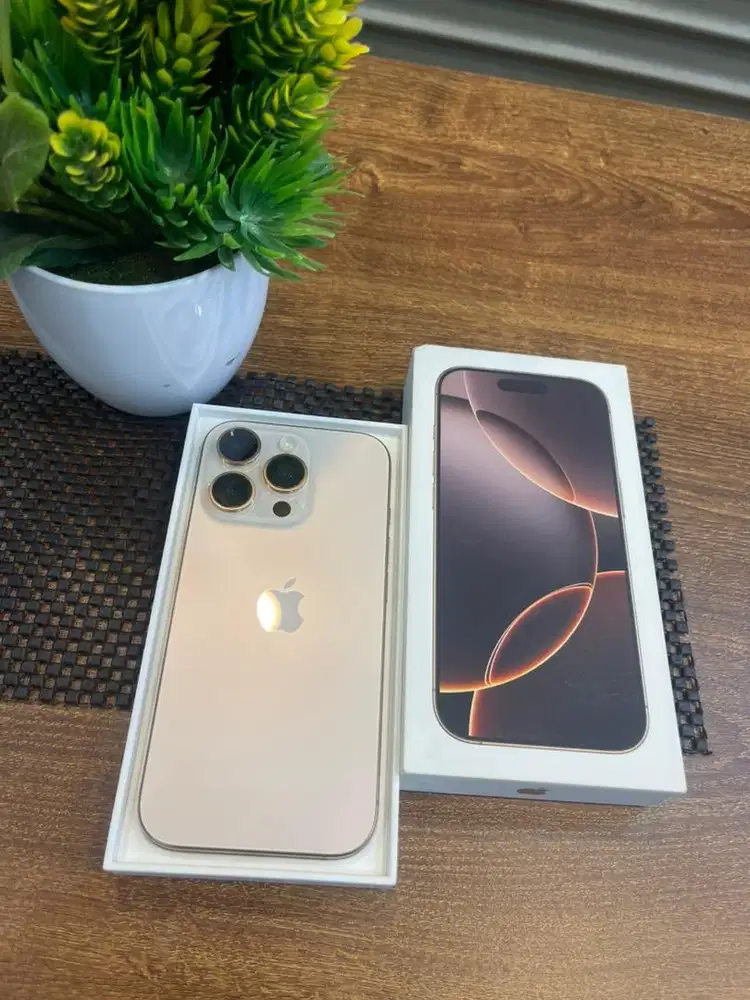 Ip 16 pro dissert Titanium 128 ibox
