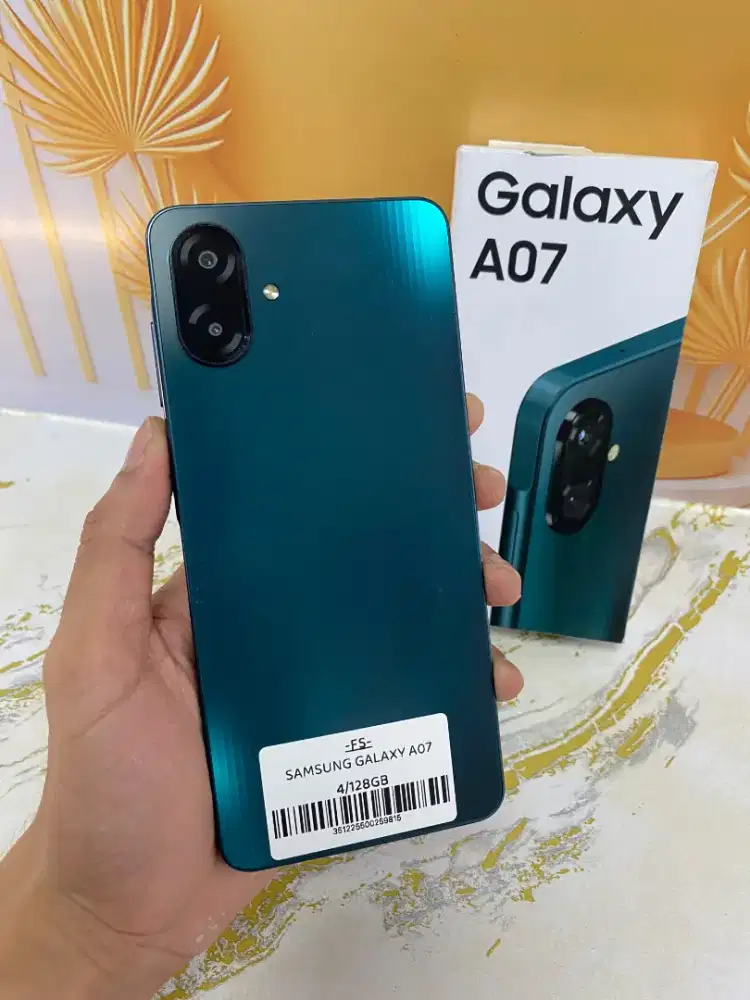 Samsung Galaxy A07 4/128GB
Warna : Green