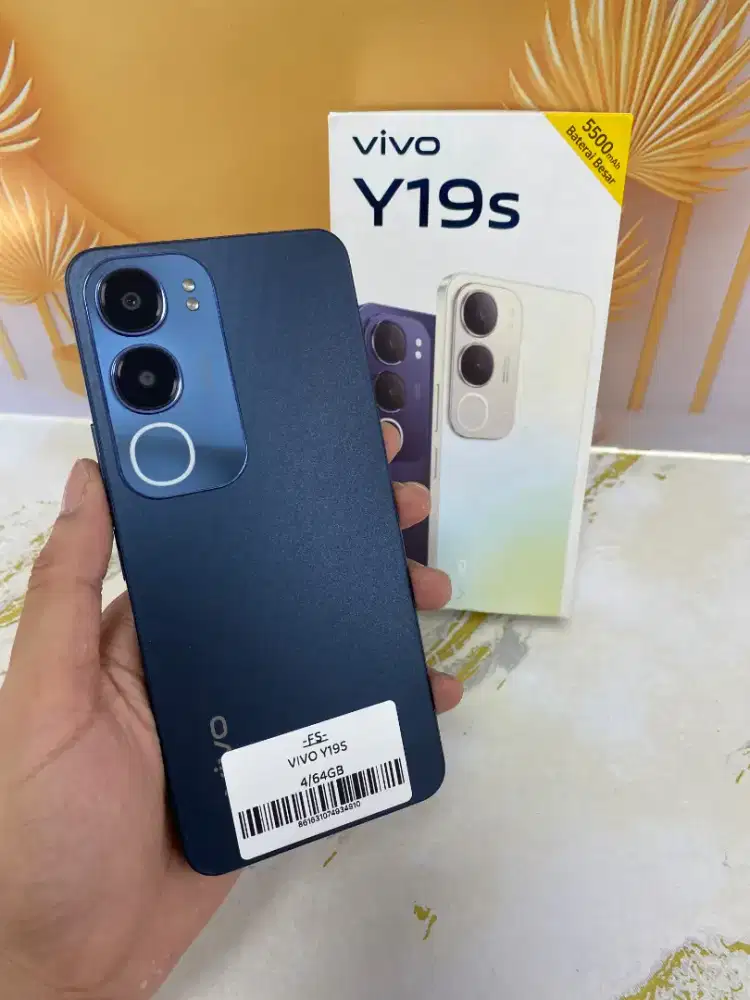 Vivo Y19s 4/64GB
Warna : Black