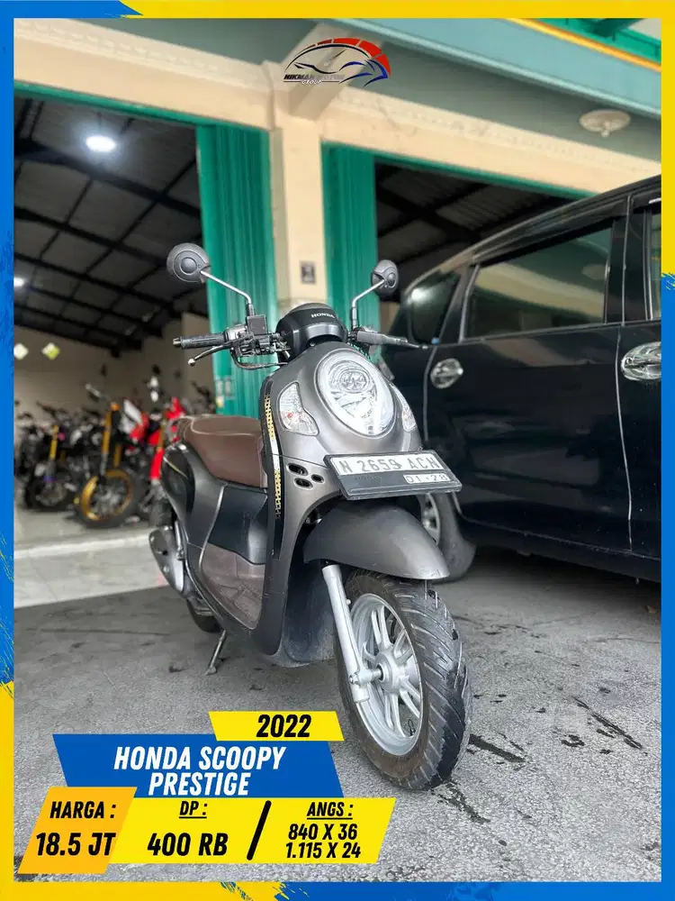 HONDA SCOOPY PRESTIGE 2022 MESIN AMAN MAZEHH HIKMAH MOTOR KEPUH