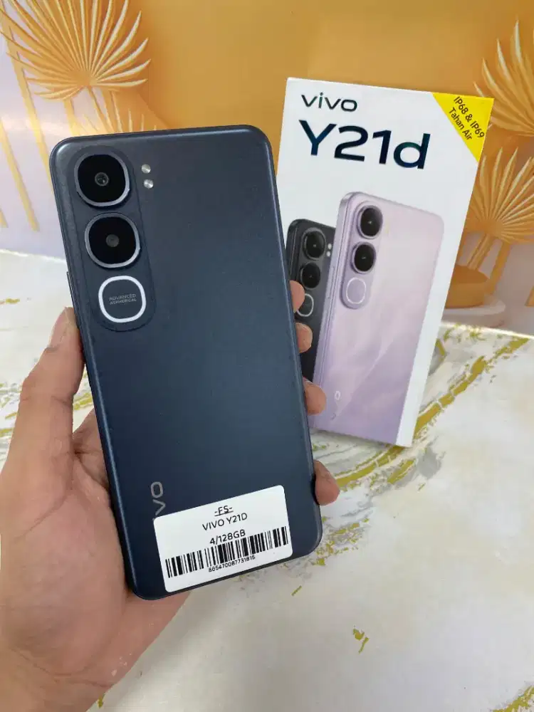 Vivo Y21d 4/128GB
Warna : Black