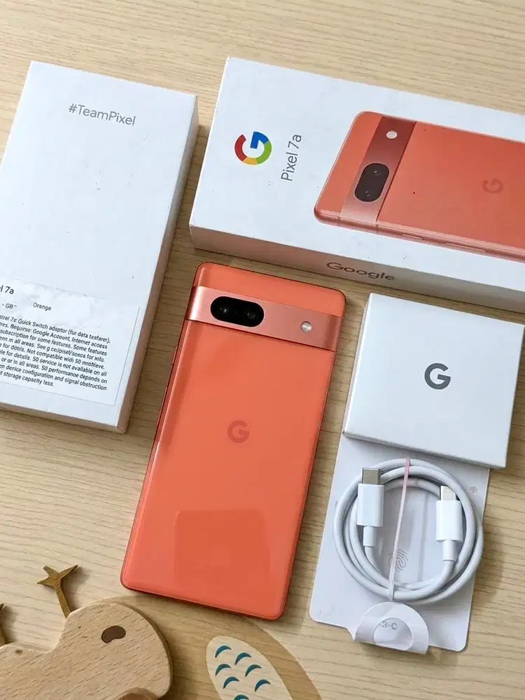 Google Pixel 7a 5G 128gb Orange resmi Beacukai (bukan Rewrite) Global
