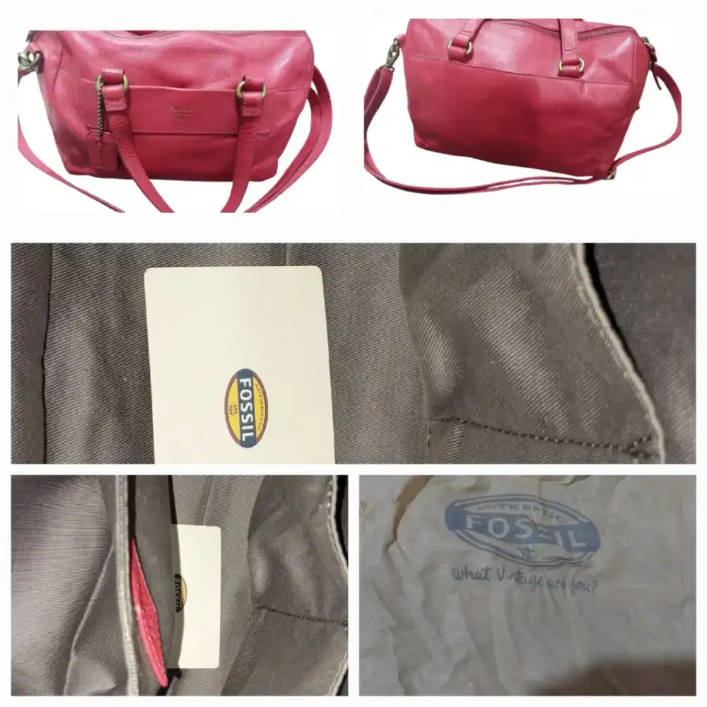 Tas Fossil Erin Satchel original 100%