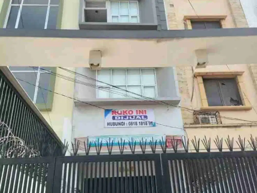 Jual MURAH Ruko 5 lantai. Jl.Pluit Raya selatan, Jakut