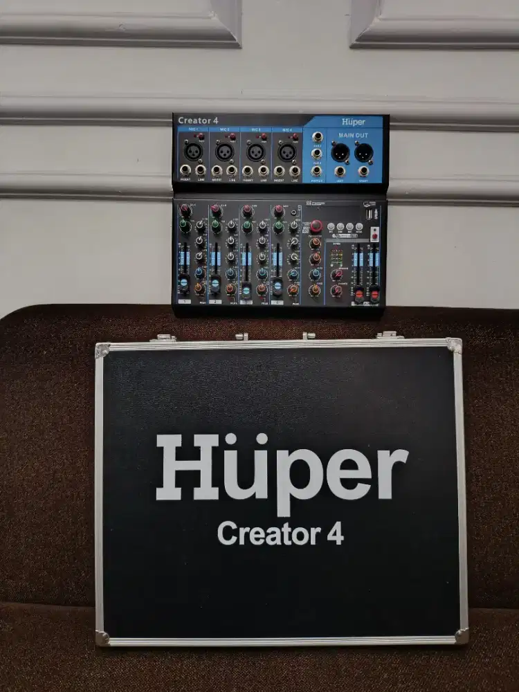 Mixer Audio 4-Channel Huper Creator 4
