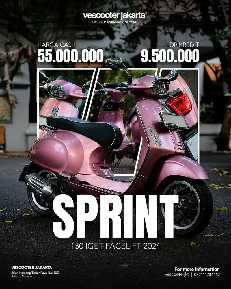 VESPA SPRINT 150 IGET FACELIFT 2024