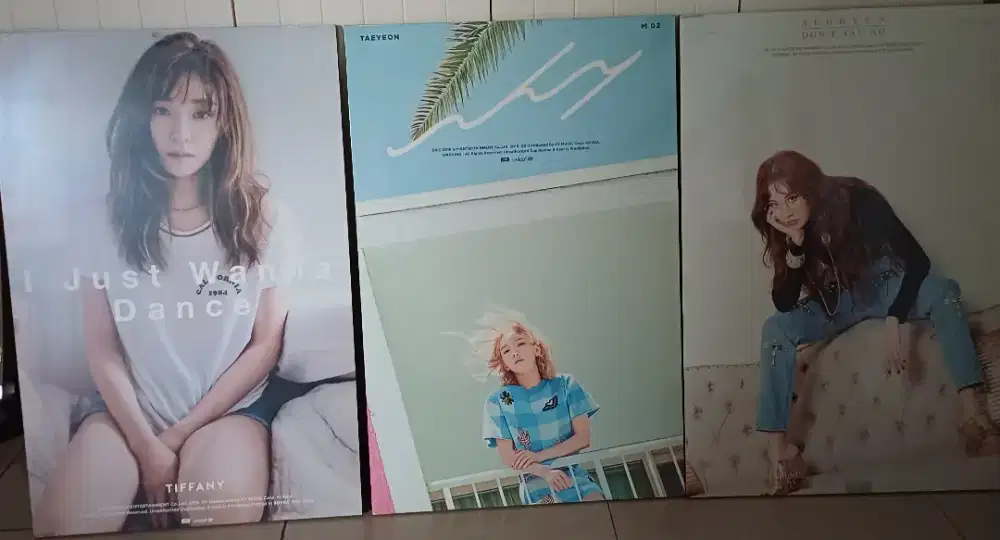 Dijual poster artis  korea murah