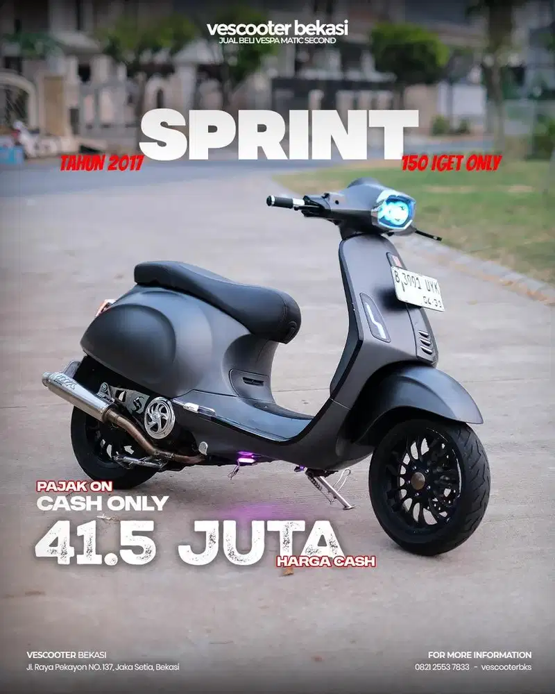VESPA SPRINT 150 IGET 2017