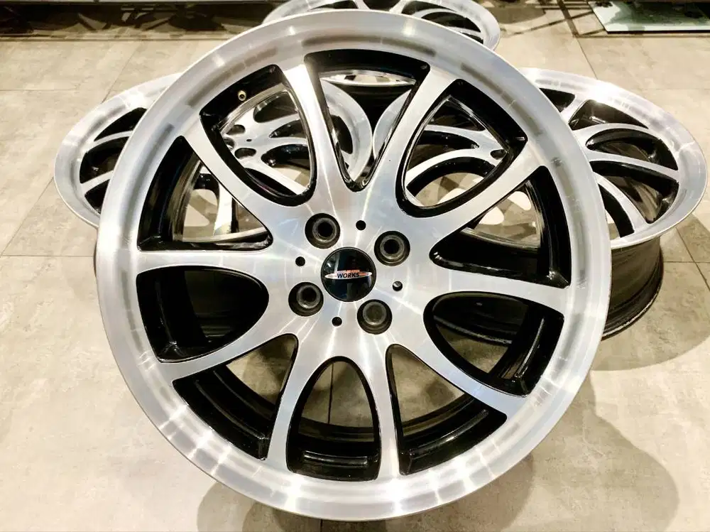 Velg OEM Mini Cooper JCW R105, R-18, Lebar 7, PCD 4x100