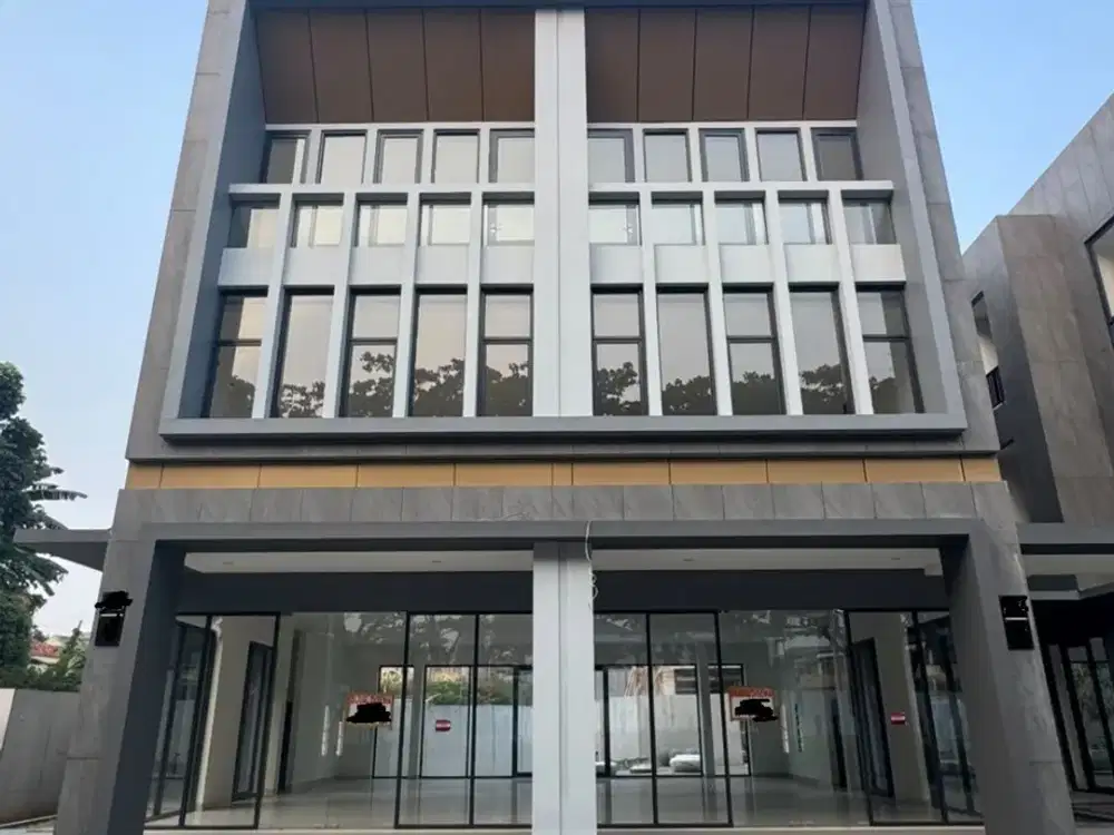 new DISEWAKAN DELREY BUSINESS TOWN BSD – 3 LANTAI, 2 FACADE, DEPAN IPEKA BSD