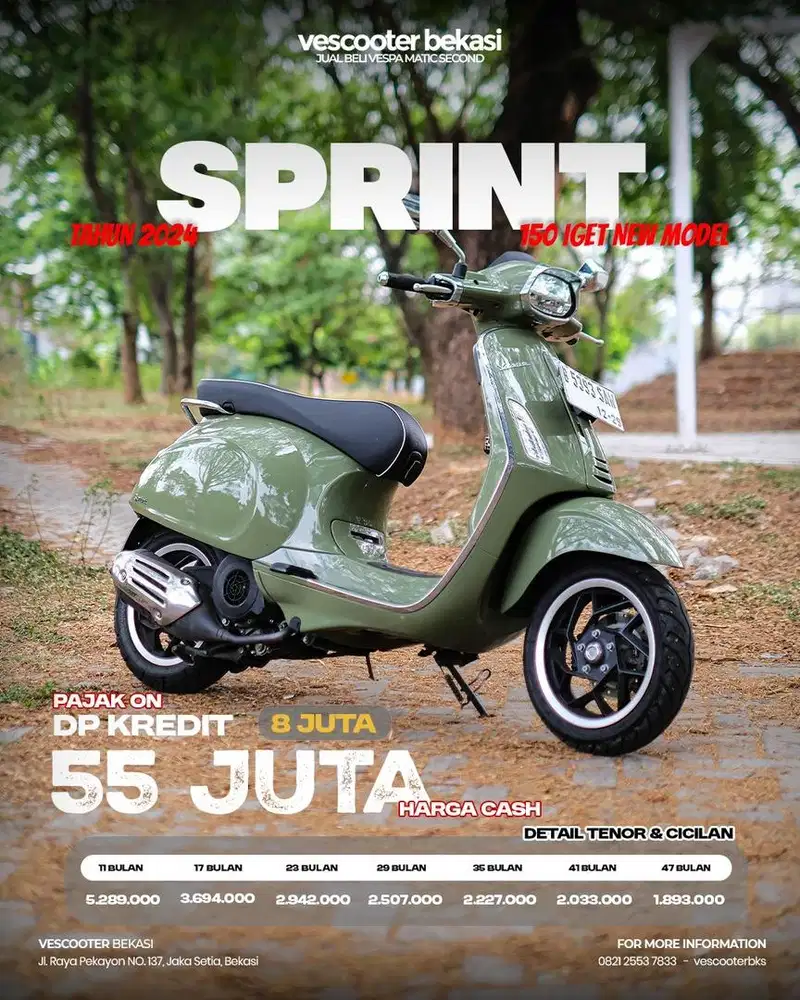 VESPA SPRINT 150 IGET FACELIFT 2024