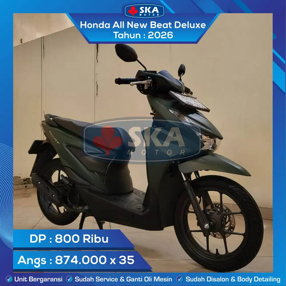 Honda All New Beat Deluxe Tahun 2026