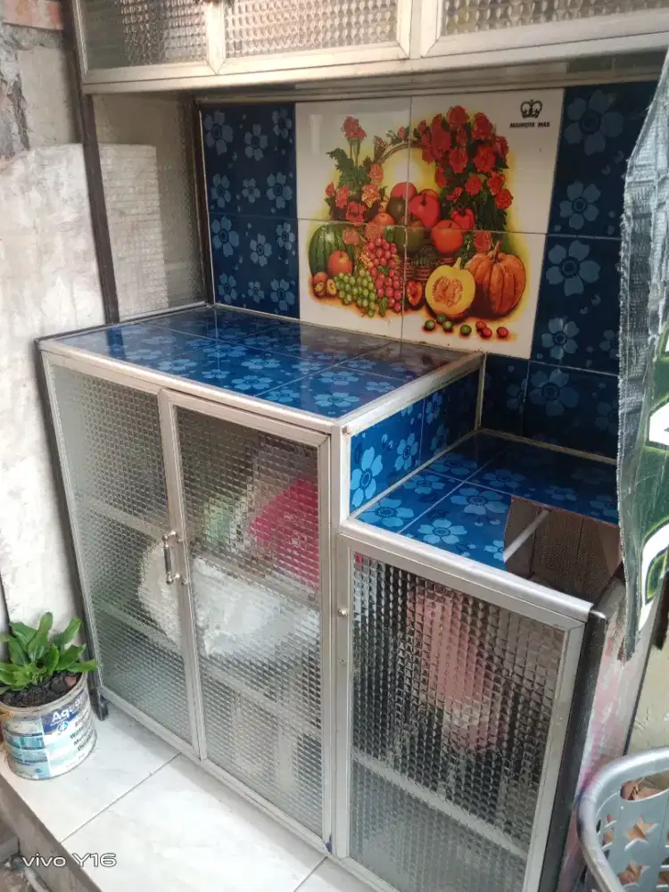 Rak piring aluminium
