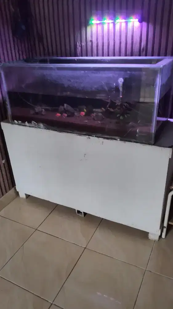 aquarium lumayan gede siap pakai murah