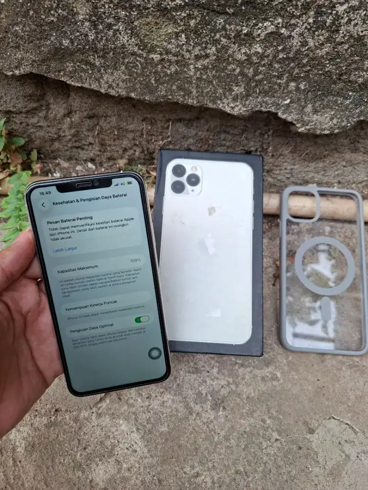 Iphone 11 promax 64GB inter all operator fullset
