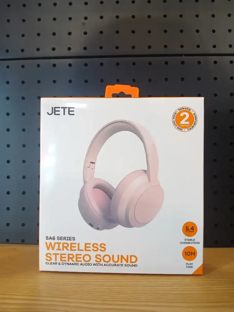 Headset Bluetooth JETE SA6 Headphone Wireless Super Bass