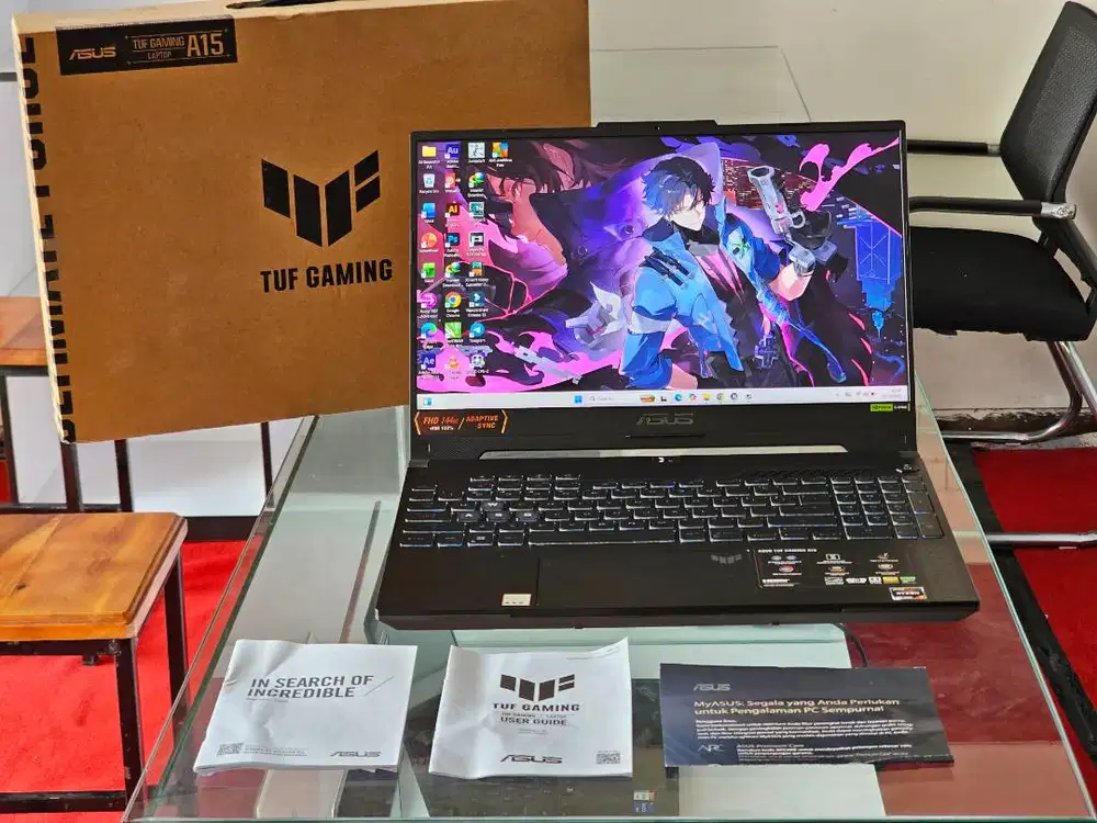 ASUS TUF A15 FA507NUR AMD Ryzen 7 7735HS Ram 16 GB SSD 512 GB Nvidia