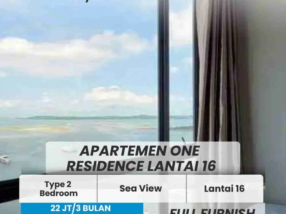 di sewakan Apartemen One Residence Batam