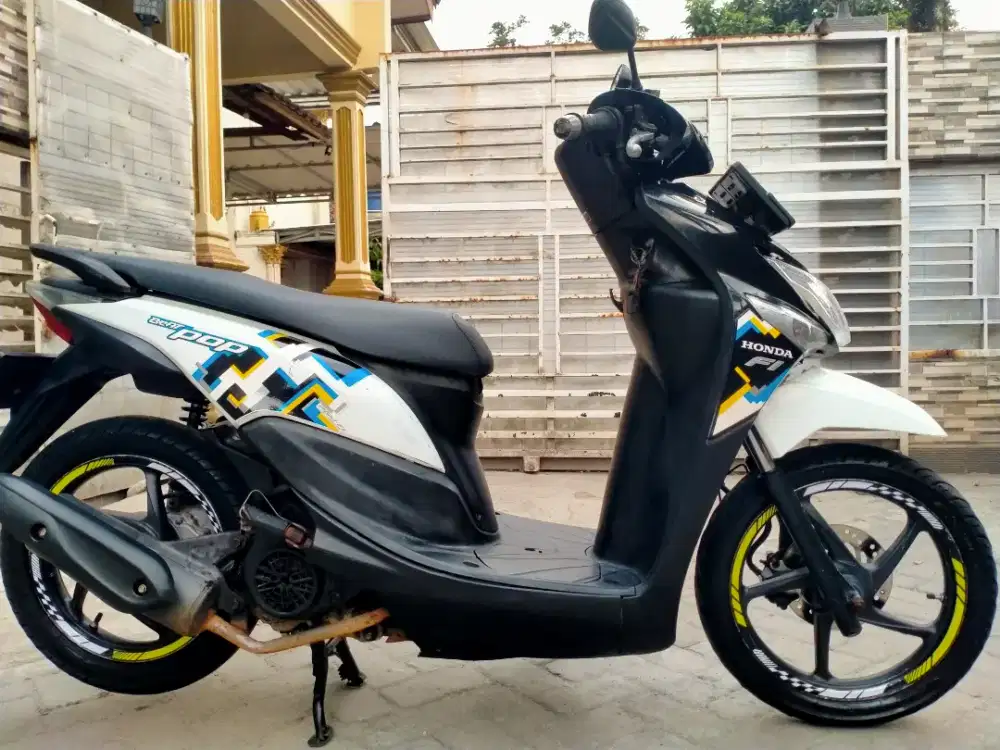 Honda Beat pop pajak hidup lengkap sehat keterangan detail dibawah