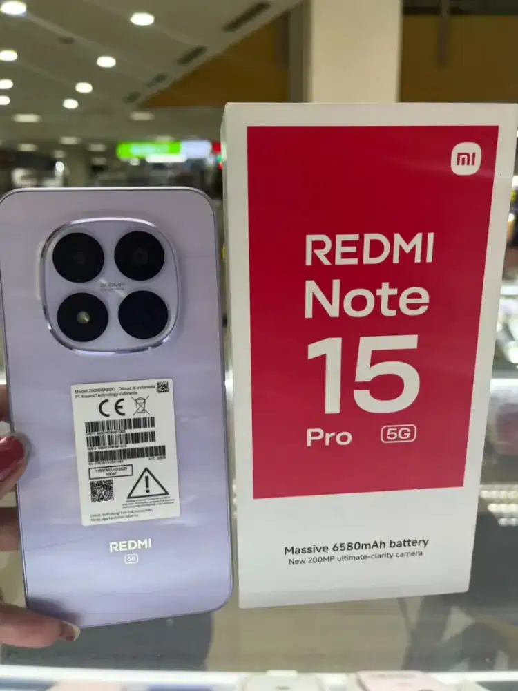 Dijual Xiaomi Note 15 pro 5g ram 8/255