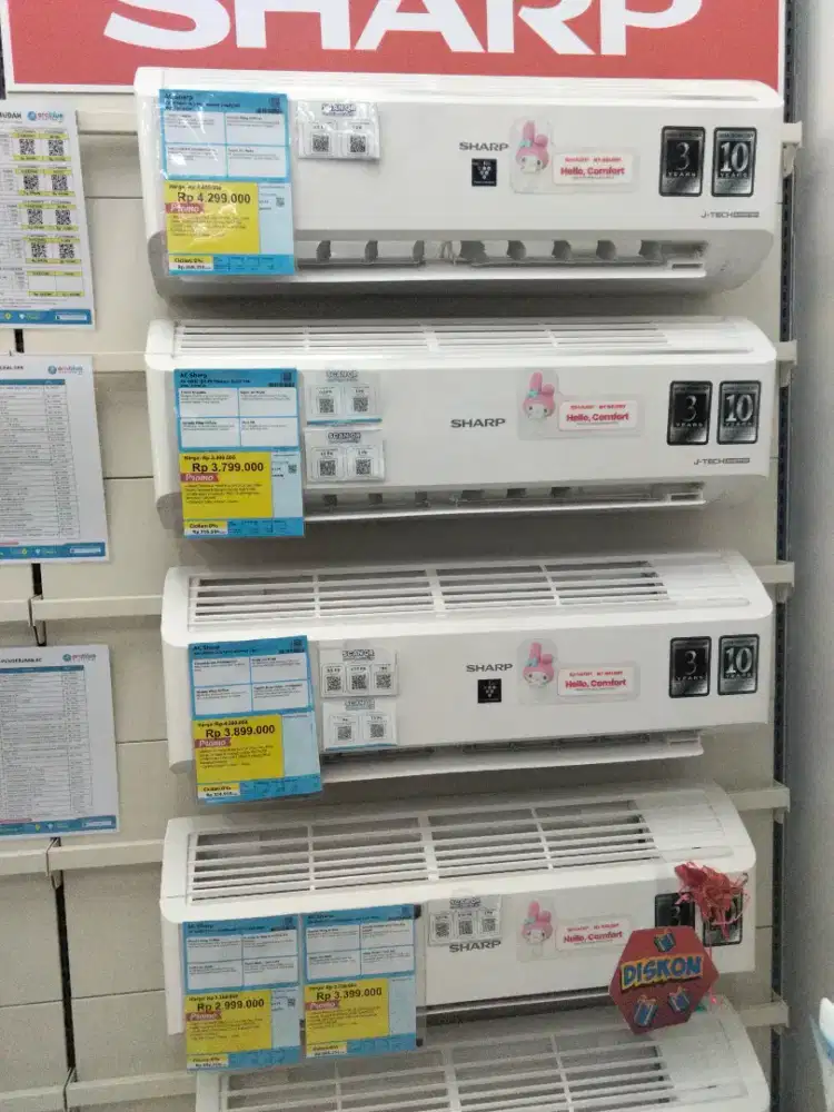 AC SHARP BISA CICILAN PAKAI HOMECREDIT