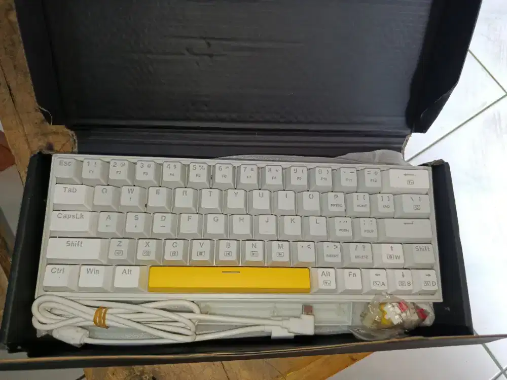 Keyboard gamen Titan 5 mechanical red switch