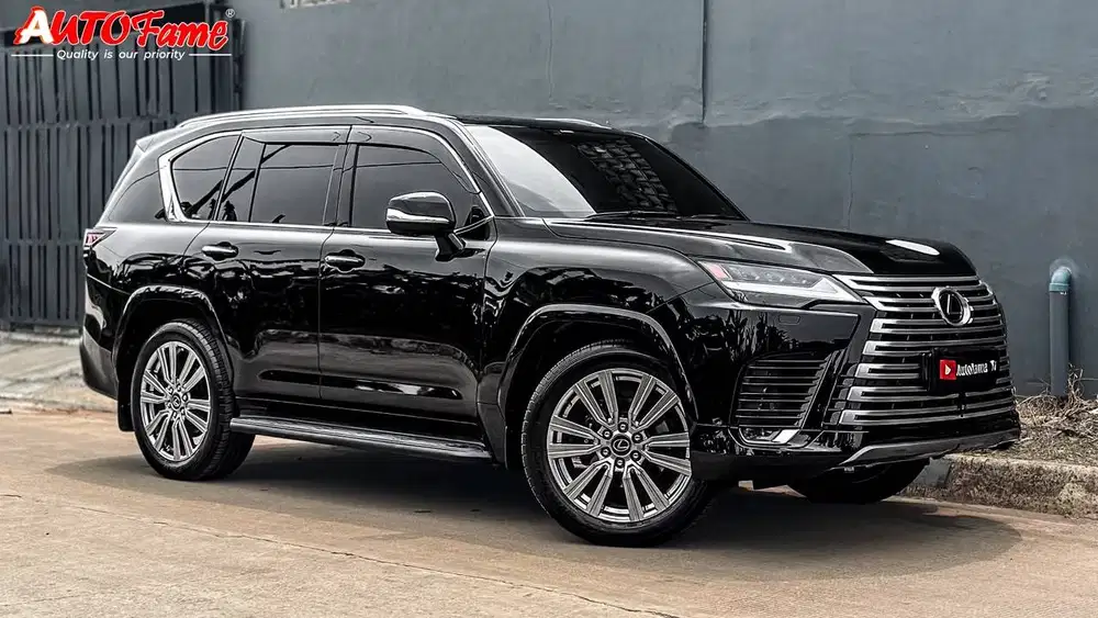 KM7RB Lexus LX600 VIP 3.5L V6 Twinturbo NIK 2022 Black On Black