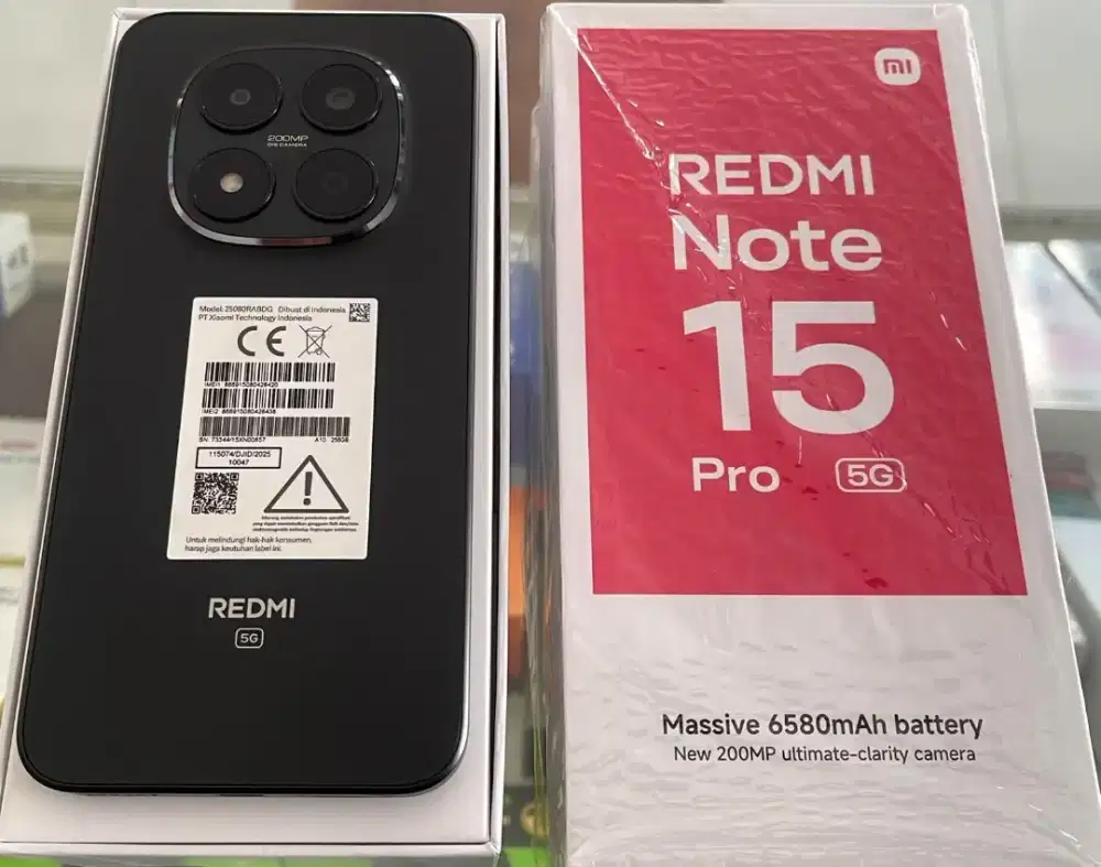 Xiaomi redmi note 15 pro 8/256gb bekas