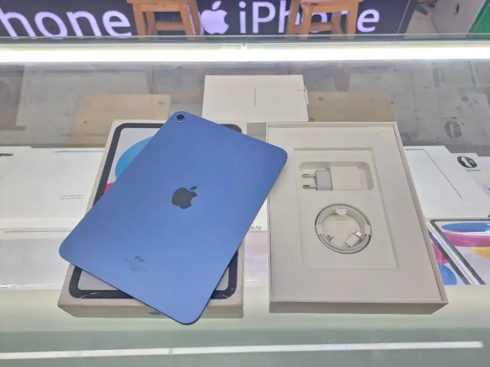 Apple IPad 10 256GB Blue Wifi BNOB Garansi IBOX