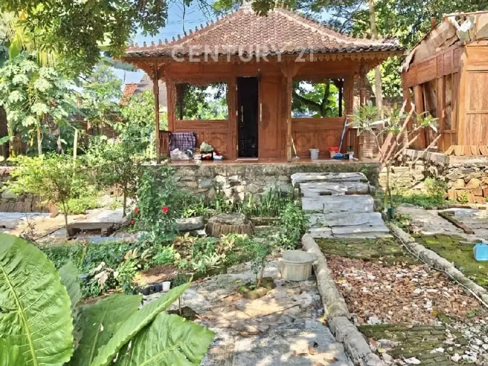 DIJUAL TANAH KOMERSIL BONUS BANGUNAN RUMAH DI CILEUNGSI - BOGOR