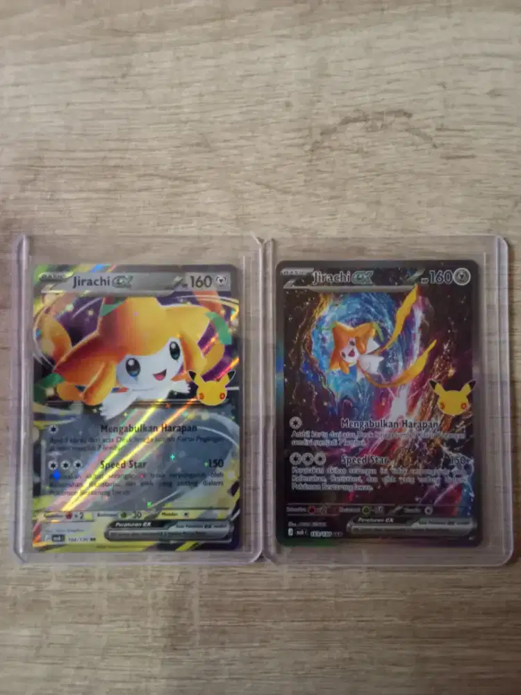 Pokemon 30th Jirachi RR dan SAR