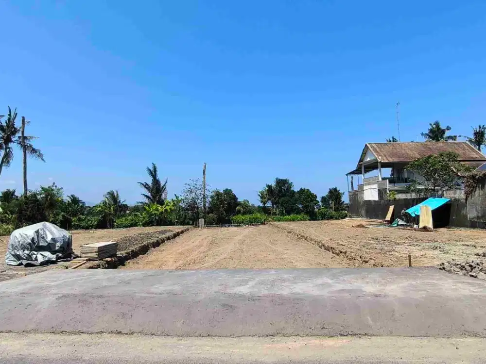 Tanah Kavling Cocok untuk Villa atau Guest House, posisi langsung di jalan utama area Pering, Gianyar
