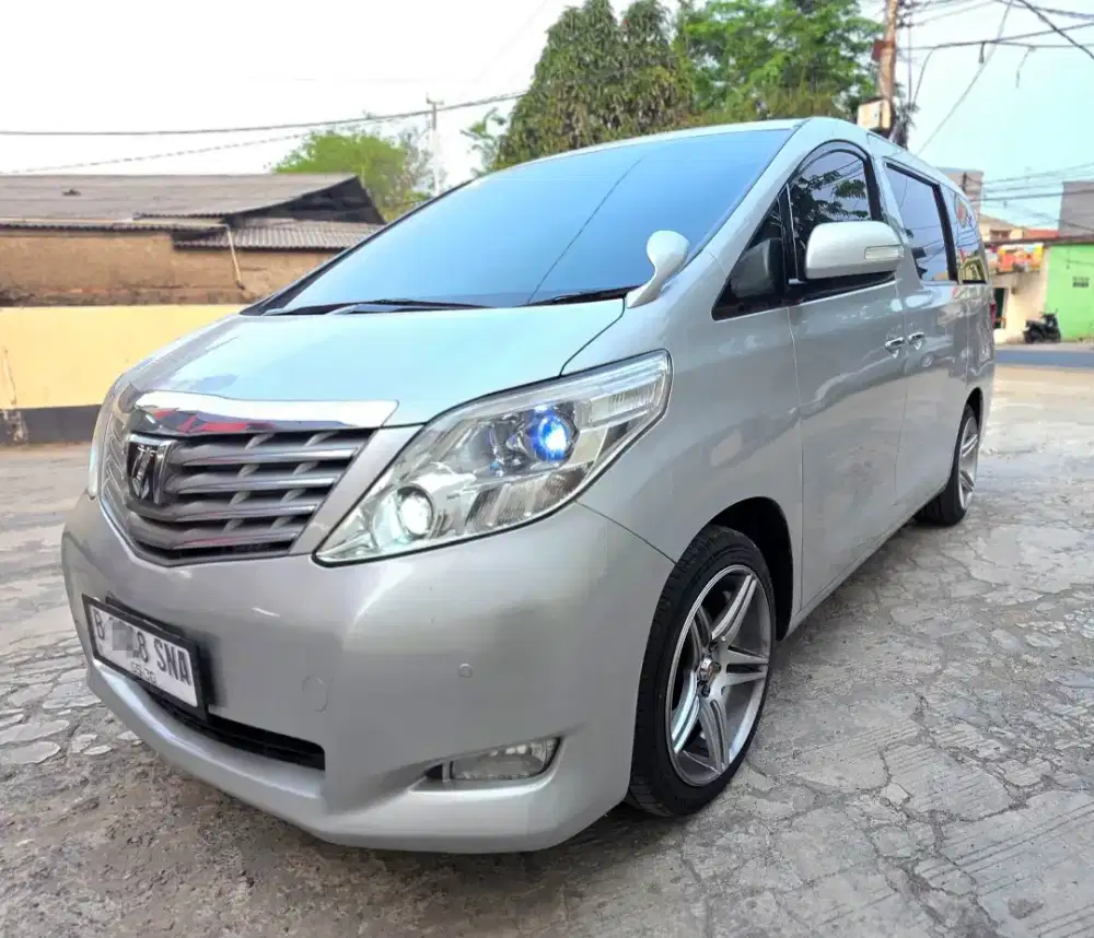 Dijual Cepat BU Alphard Type Tertinggi 3.5