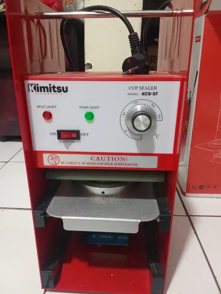 Mesin cup Sealer baru 1 Minggu di pakai