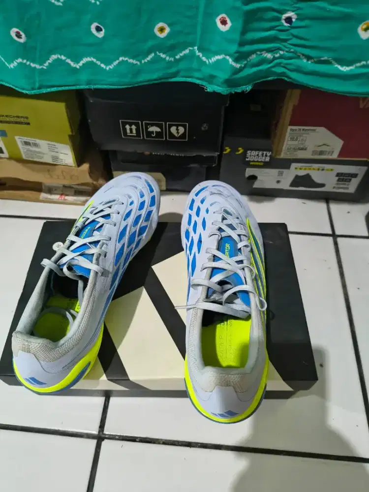 Sepatu Bola Sepakbola Adidas Predator League FG RayBlue