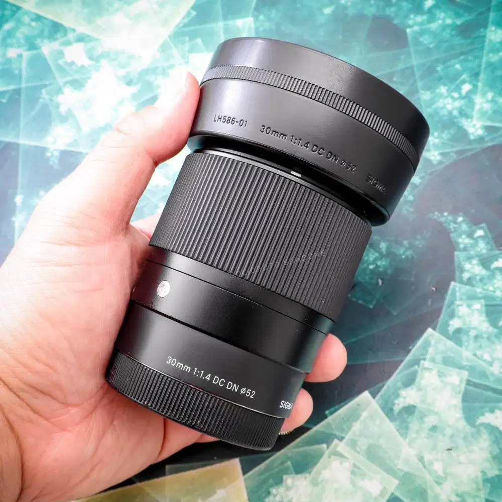 Sigma 30mm F1.4 DC DN for Sony. Used. Fullset. Murah