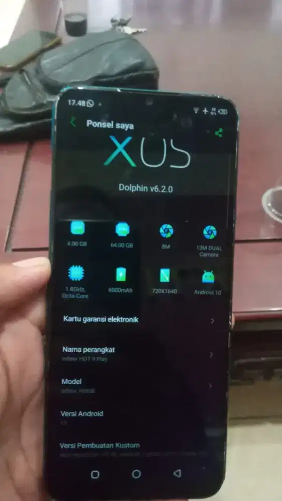 Infinix hot 9 play 4/64