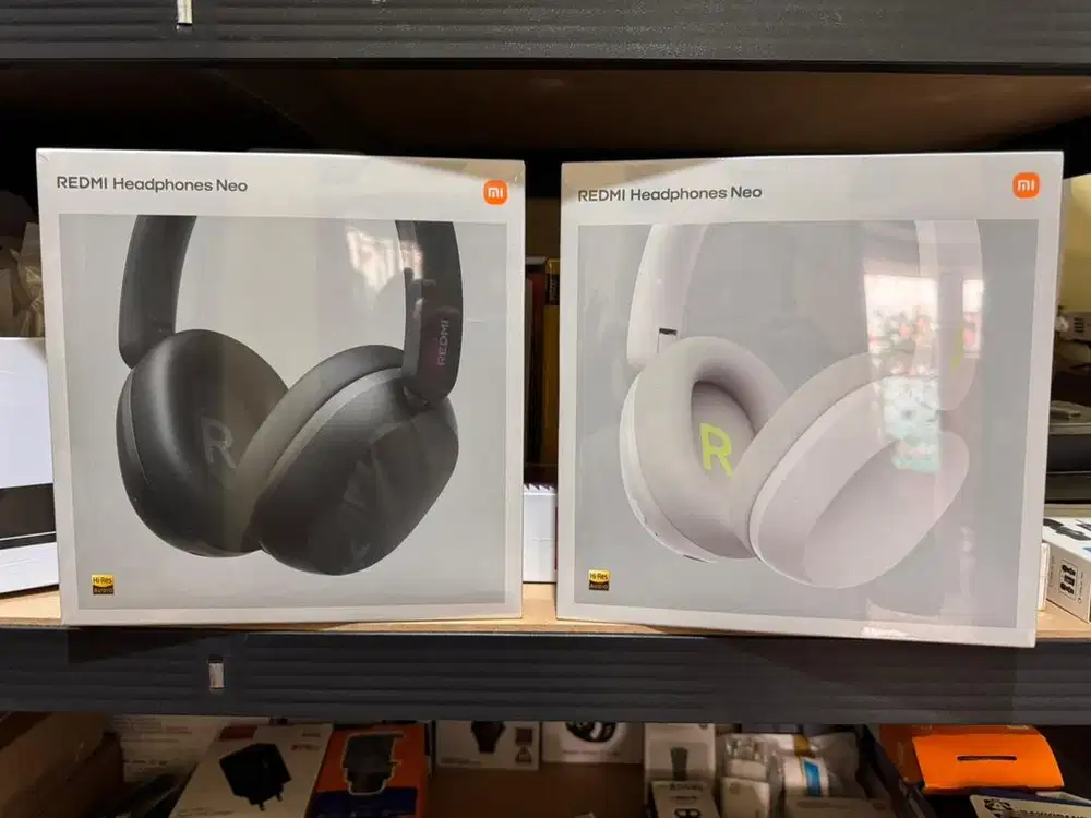 REDMI HEADPHONES NEO. Baru. Ready Black & White. Bisa COD Serang Kota