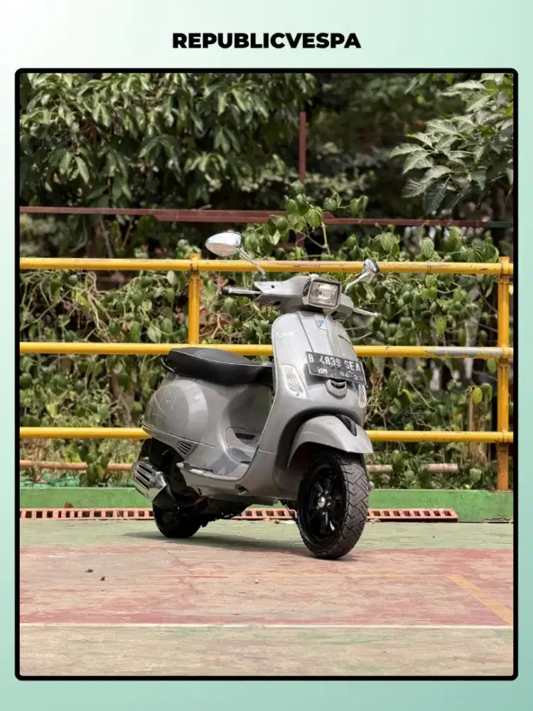 TERMURAH PIAGGIO VESPA S 125 WARNA GREY TH 2017