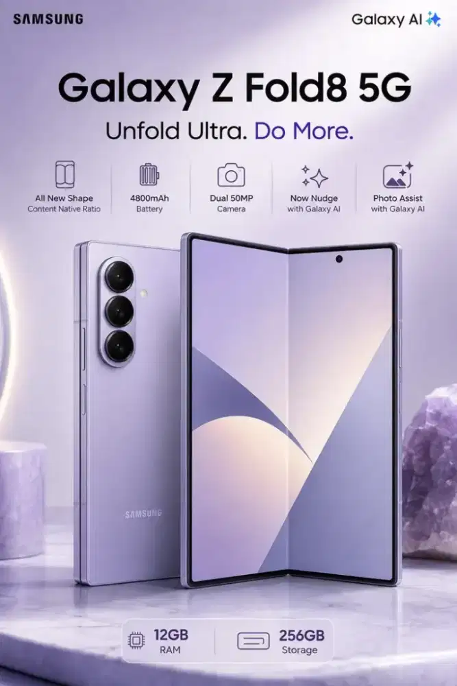 free 2 kali cicilan galaxy zfold 8