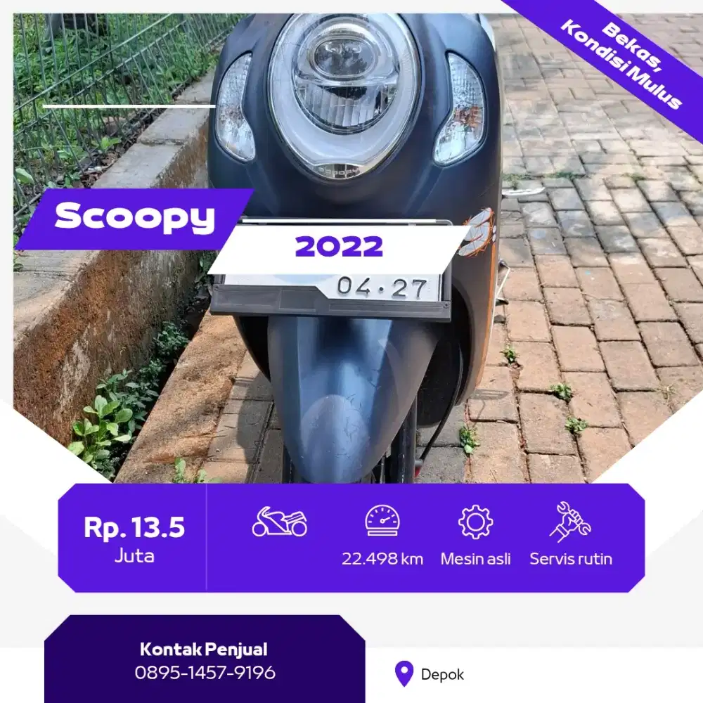Jual capat scoopy