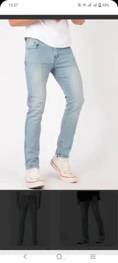 Giordano pants denim size 33-34